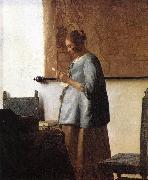 Woman in Blue Reading a Letter ng VERMEER VAN DELFT, Jan